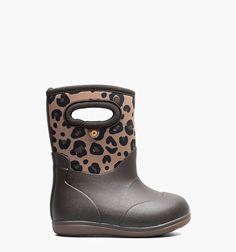 Baby Classic - Leopard Baby Boots in Chocolate Multi for $80.00