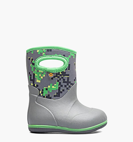 Baby Classic - Crafted Camo Baby Boots in Gray Multi for $80.00