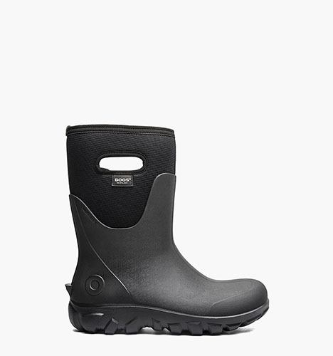 Classic Seamless Mid Handles Men's Farm Boots in Black for $190.00