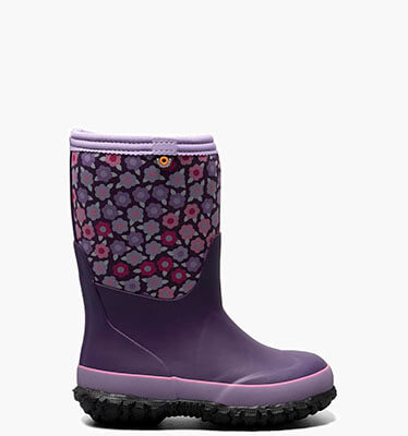 Stomper Flowers Kids' Insulated Boots in Purple Multi for $34.90