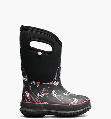 Classic Hockey Kids' Winter Boots in Black Multi for $75.00